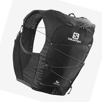 Running Packs Salomon ACTIVE SKIN 8 Mujer Negros | MX 2278MQZ